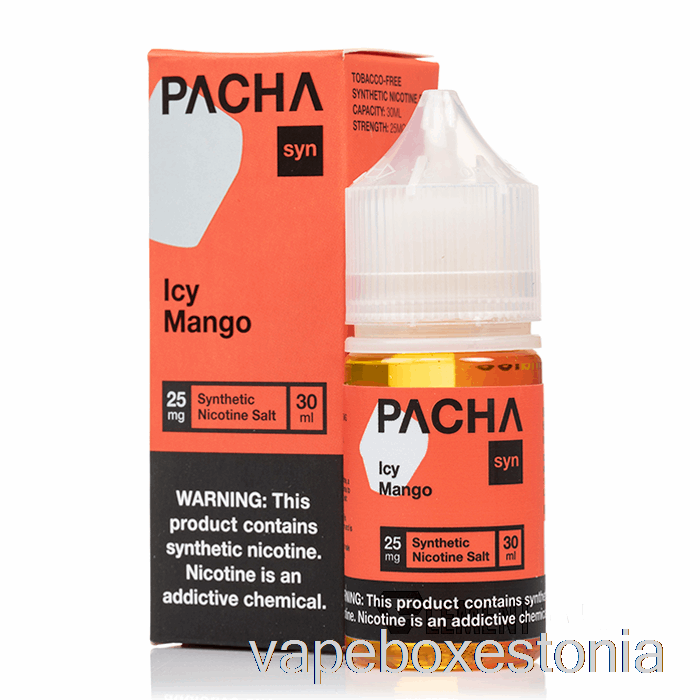 Vape Box Estonia Jäine Mango - Pachamama Soolad - 30ml 25mg